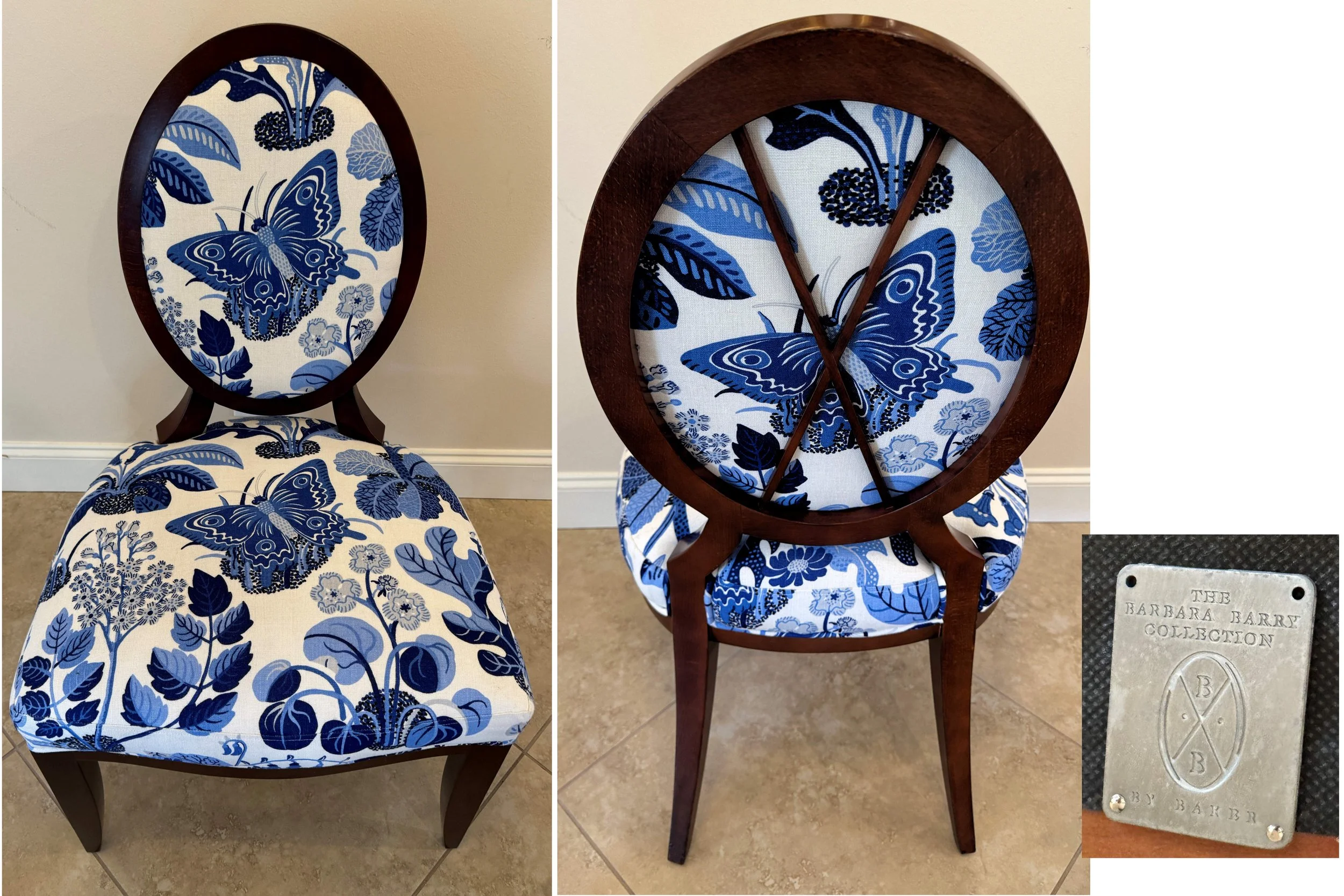 Encore Furniture Gallery-Set of 4 - Barbara Barry for Baker Oval X